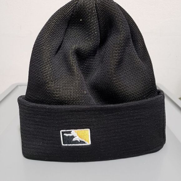 Boston Uprising OverWatch League New Era Cuffed Knit Hat OWL Black /Yellow NWT - Picture 3 of 8
